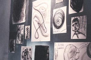 Satya Hinduja, 'Thinking Collections: Open Studios', Artist Studio, Midtown, Manhattan, New York (02 November 2018). Courtesy the artist & Asia Contemporary Art Week. Photo: Olivia Fernandez; Federico Chiesa.